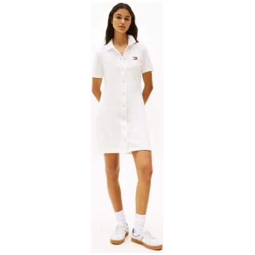 TOMMY JEANS Pique Polo Dress